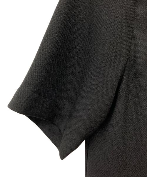MARY QUANT（マリークヮント）MARY QUANT (マリークヮント) U-FACTORY 半袖ワンピース ブラック×ベージュ サイズ:7の古着・服飾アイテム