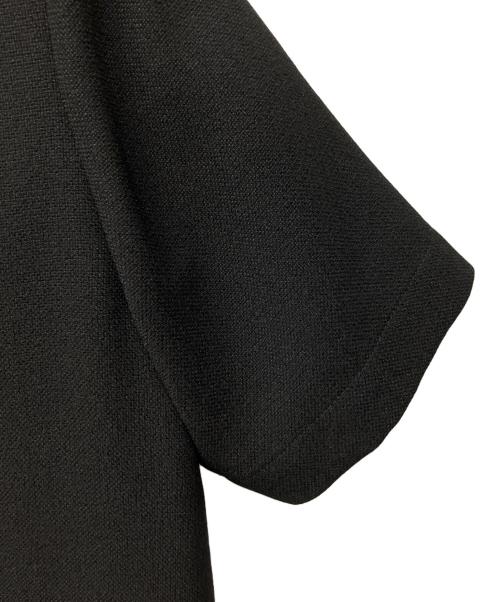MARY QUANT（マリークヮント）MARY QUANT (マリークヮント) U-FACTORY 半袖ワンピース ブラック×ベージュ サイズ:7の古着・服飾アイテム