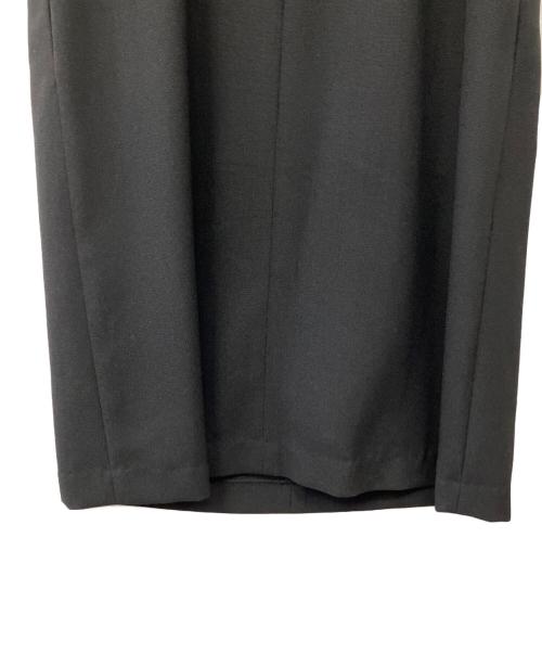 MARY QUANT（マリークヮント）MARY QUANT (マリークヮント) U-FACTORY 半袖ワンピース ブラック×ベージュ サイズ:7の古着・服飾アイテム