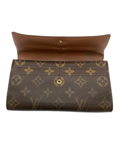 LOUIS VUITTON（ルイ ヴィトン）LOUIS VUITTON (ルイ ヴィトン) 長財布 ブラウンの古着・服飾アイテム