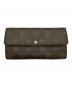 LOUIS VUITTON（ルイ ヴィトン）の古着「長財布」｜ブラウン