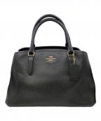 COACHコーチ）の古着「ハンドバッグ」｜ブラック