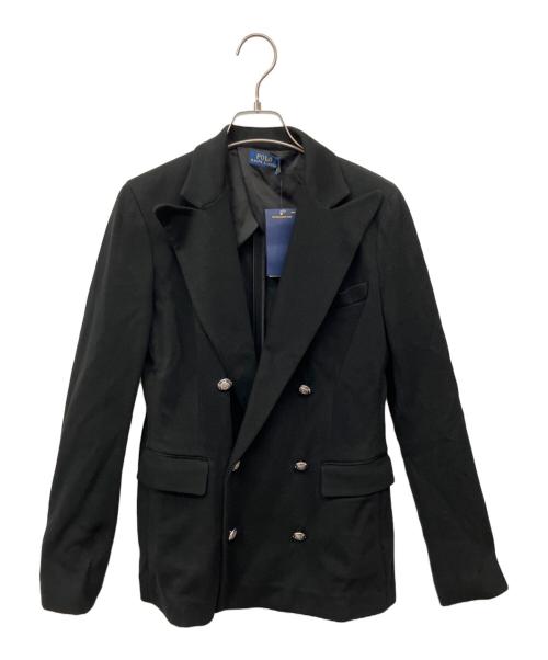 POLO RALPH LAUREN（ポロ・ラルフローレン）POLO RALPH LAUREN (ポロ・ラルフローレン) テーラードジャケット ブラック サイズ:2の古着・服飾アイテム
