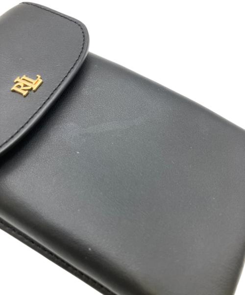 RLL（ローレンラルフローレン）RLL (ローレンラルフローレン) スマホショルダーバッグ ブラックの古着・服飾アイテム