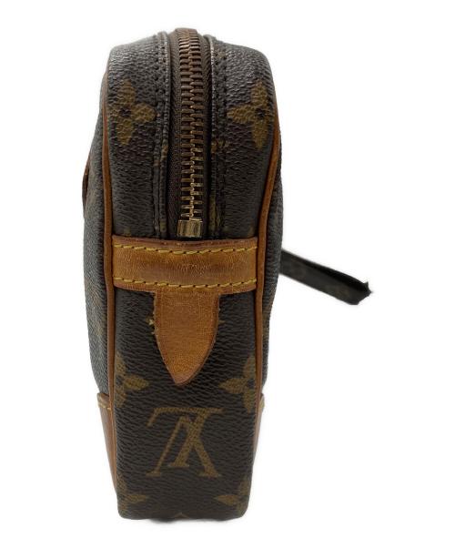 LOUIS VUITTON（ルイ ヴィトン）LOUIS VUITTON (ルイ ヴィトン) クラッチバッグ ブラウンの古着・服飾アイテム