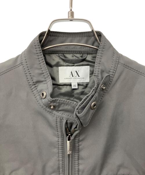 ARMANI EXCHANGE（アルマーニ エクスチェンジ）ARMANI EXCHANGE (アルマーニ エクスチェンジ) ジップジャケット グレー サイズ:XSの古着・服飾アイテム