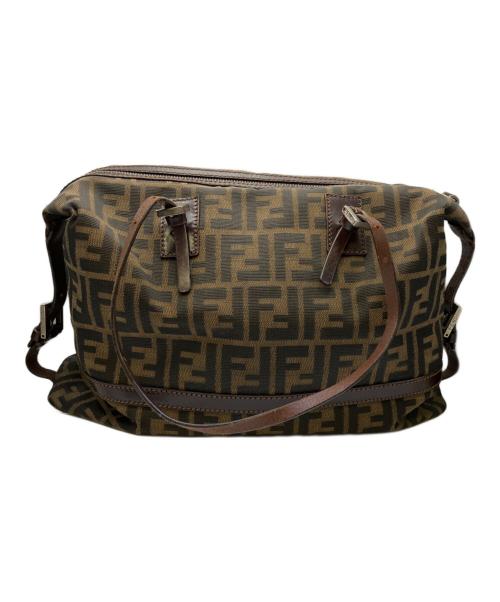 FENDI（フェンディ）FENDI (フェンディ) ハンドバッグ ブラウンの古着・服飾アイテム