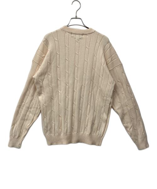 POLO RALPH LAUREN（ポロ・ラルフローレン）POLO RALPH LAUREN (ポロ・ラルフローレン) 厚手ニット ベージュ サイズ:Mの古着・服飾アイテム