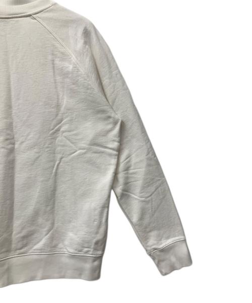 maison kitsune（メゾンキツネ）MAISON KITSUNE (メゾンキツネ) スウェット ホワイト サイズ:Mの古着・服飾アイテム