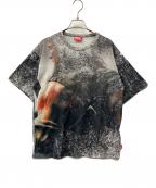 DIESELディーゼル）の古着「Tシャツ」｜グレー