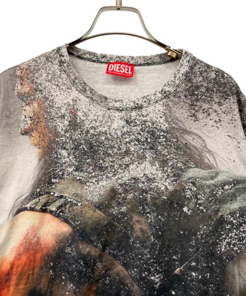 DIESEL（ディーゼル）DIESEL (ディーゼル) Tシャツ グレー サイズ:Sの古着・服飾アイテム