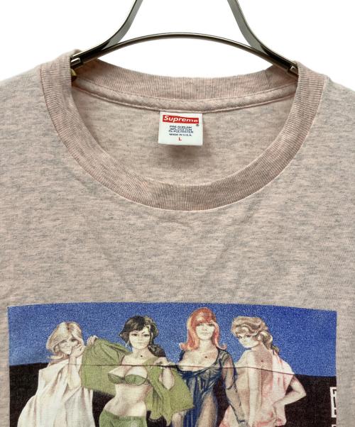 SUPREME（シュプリーム）Supreme (シュプリーム) AMERICAN PICTURE TEE ピンク サイズ:Lの古着・服飾アイテム