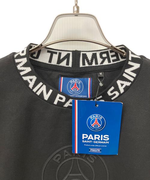 Paris Saint-Germain（パリサンジェルマン）PARIS SAINT-GERMAIN (パリサンジェルマン) スウェット ブラック サイズ:Mの古着・服飾アイテム