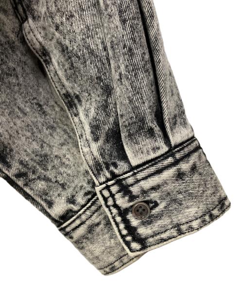 MAISON SPECIAL（メゾンスペシャル）MAISON SPECIAL (メゾンスペシャル) デニムジャケット ホワイト×ブラック サイズ:Fの古着・服飾アイテム