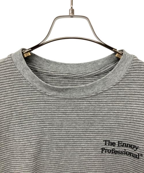 The Ennoy Professional（ザ エンノイ プロフェッショナル）THE ENNOY PROFESSIONAL (ザ エンノイ プロフェッショナル) 長袖Tシャツ グレー サイズ:XLの古着・服飾アイテム