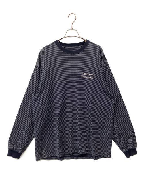 The Ennoy Professional（ザ エンノイ プロフェッショナル）THE ENNOY PROFESSIONAL (ザ エンノイ プロフェッショナル) 長袖Tシャツ ネイビー サイズ:XLの古着・服飾アイテム