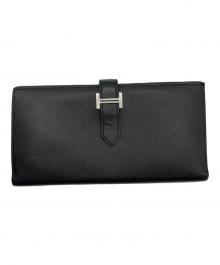 HERMES（エルメス）の古着「長財布」｜ブラック