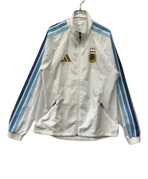 adidas（アディダス）adidas (アディダス) トラックジャケット ホワイト サイズ:Mの古着・服飾アイテム
