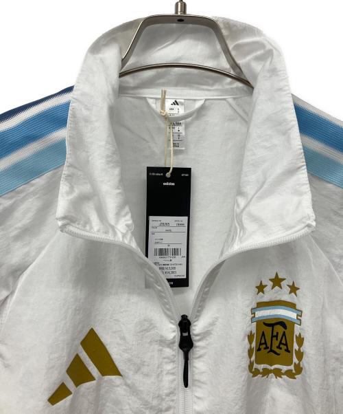 adidas（アディダス）adidas (アディダス) トラックジャケット ホワイト サイズ:Mの古着・服飾アイテム