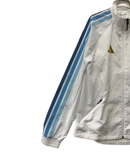 adidas（アディダス）adidas (アディダス) トラックジャケット ホワイト サイズ:Mの古着・服飾アイテム