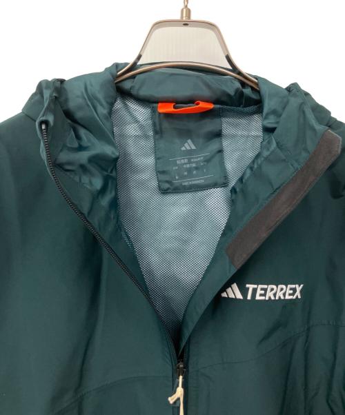 adidas（アディダス）adidas (アディダス) シェルパーカー ブラック サイズ:M 未使用品の古着・服飾アイテム