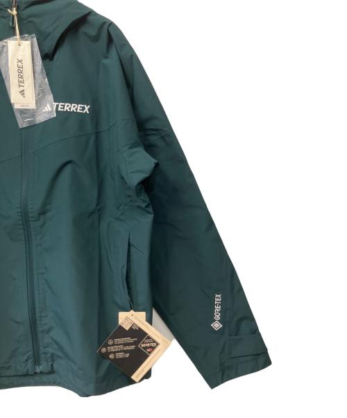 adidas（アディダス）adidas (アディダス) シェルパーカー ブラック サイズ:M 未使用品の古着・服飾アイテム