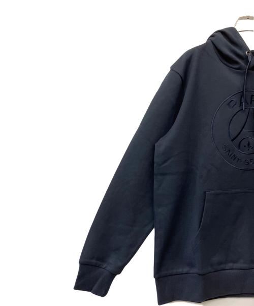 Paris Saint-Germain（パリサンジェルマン）PARIS SAINT-GERMAIN (パリサンジェルマン) プルオーバーパーカー ネイビー サイズ:XL 未使用品の古着・服飾アイテム