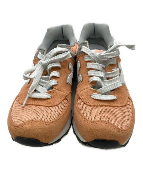 NEW BALANCE（ニューバランス）NEW BALANCE (ニューバランス) ローカットスニーカー オレンジ サイズ:24の古着・服飾アイテム