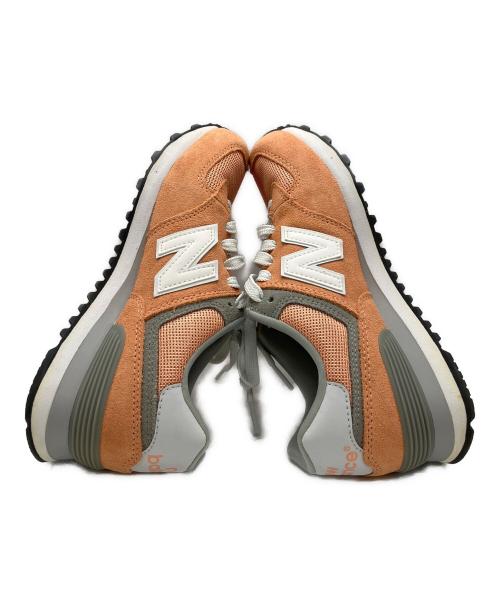 NEW BALANCE（ニューバランス）NEW BALANCE (ニューバランス) ローカットスニーカー オレンジ サイズ:24の古着・服飾アイテム