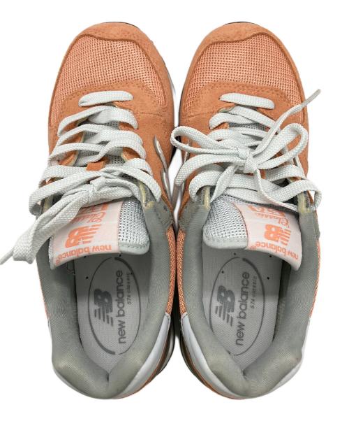 NEW BALANCE（ニューバランス）NEW BALANCE (ニューバランス) ローカットスニーカー オレンジ サイズ:24の古着・服飾アイテム