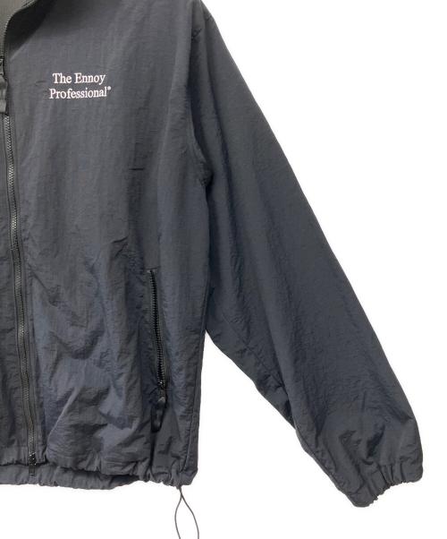 The Ennnoy Professional（ザ エンノイ プロフェッショナル）The Ennnoy Professional (ザ エンノイ プロフェッショナル) NYLON TRUCK SUIT JACKET ブラック サイズ:XLの古着・服飾アイテム