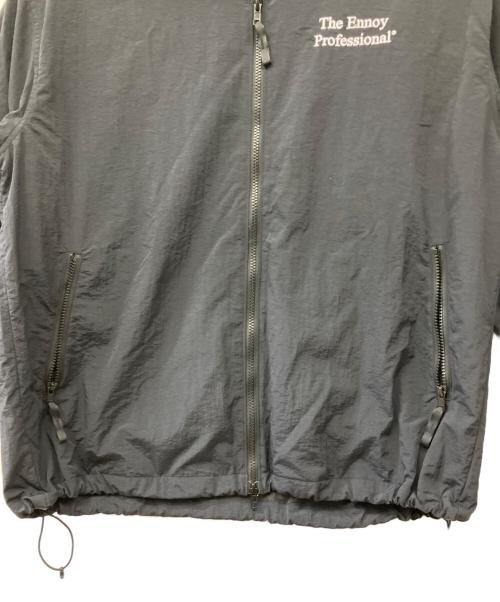 The Ennnoy Professional（ザ エンノイ プロフェッショナル）The Ennnoy Professional (ザ エンノイ プロフェッショナル) NYLON TRUCK SUIT JACKET ブラック サイズ:XLの古着・服飾アイテム