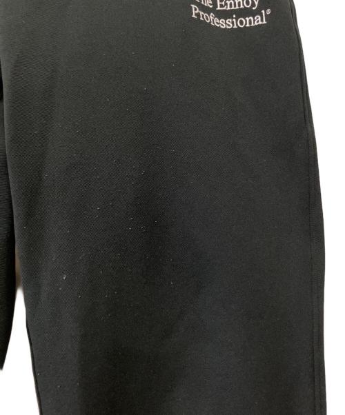The Ennnoy Professional（ザ エンノイ プロフェッショナル）The Ennnoy Professional (ザ エンノイ プロフェッショナル) TRACK PANTS ブラック サイズ:XLの古着・服飾アイテム