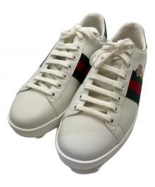 GUCCI（グッチ）の古着「ローカットスニーカー」｜ホワイト