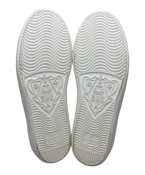 GUCCI（グッチ）GUCCI (グッチ) ローカットスニーカー ホワイト サイズ:23.5の古着・服飾アイテム