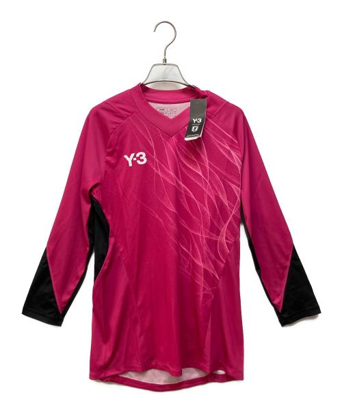 日本代表（ニホンダイヒョウ）日本代表 (ニホンダイヒョウ) adidas (アディダス) Y-3 (ワイスリー) サッカーユニフォーム ピンク サイズ:XLの古着・服飾アイテム