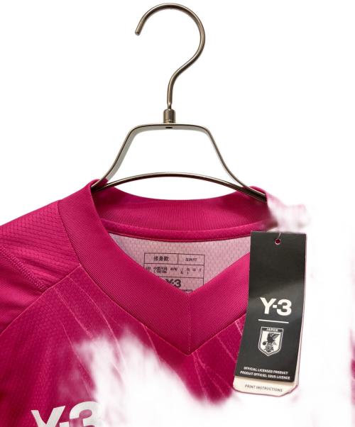 日本代表（ニホンダイヒョウ）日本代表 (ニホンダイヒョウ) adidas (アディダス) Y-3 (ワイスリー) サッカーユニフォーム ピンク サイズ:XLの古着・服飾アイテム