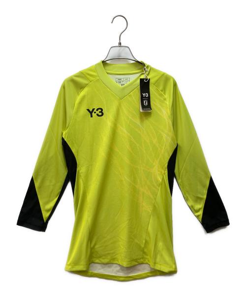 日本代表（ニホンダイヒョウ）日本代表 (ニホンダイヒョウ) adidas (アディダス) Y-3 (ワイスリー) サッカーユニフォーム イエロー サイズ:Mの古着・服飾アイテム