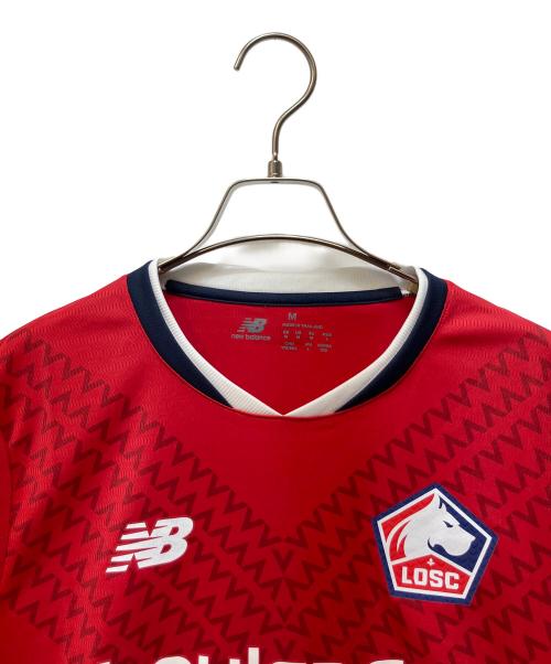 NEW BALANCE（ニューバランス）NEW BALANCE (ニューバランス) サッカーユニフォーム レッド サイズ:Mの古着・服飾アイテム