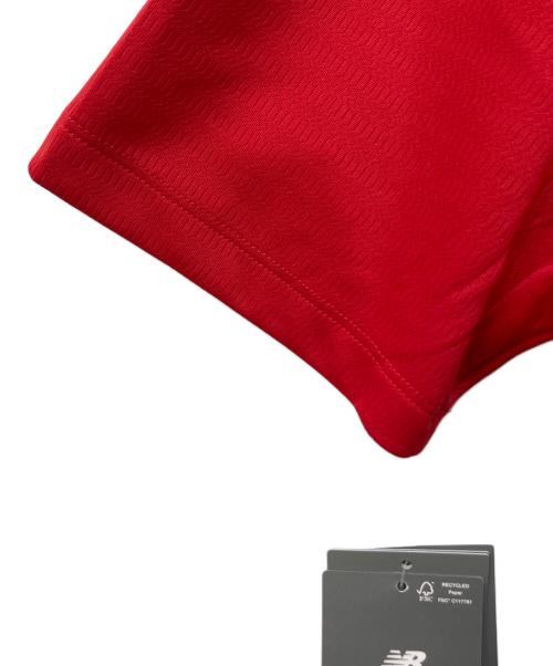 NEW BALANCE（ニューバランス）NEW BALANCE (ニューバランス) サッカーユニフォーム レッド サイズ:Mの古着・服飾アイテム