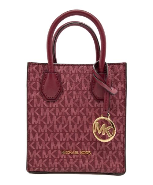 MICHAEL KORS（マイケルコース）MICHAEL KORS (マイケルコース) 2WAYショルダーバッグ パープルの古着・服飾アイテム