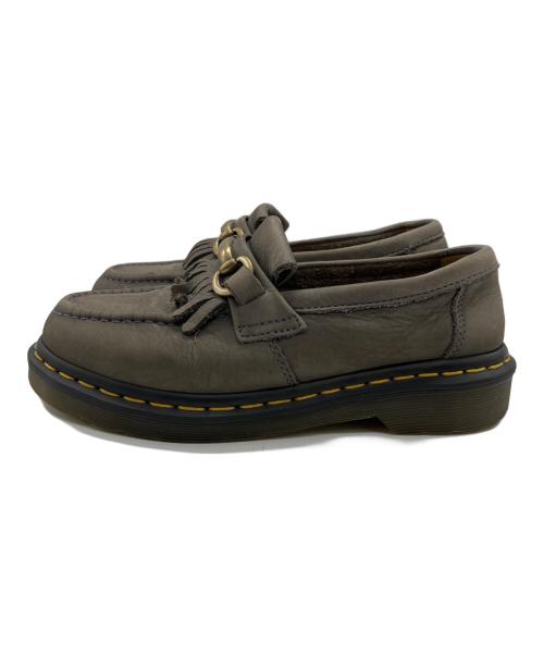 Dr.Martens（ドクターマーチン）Dr.Martens (ドクターマーチン) ローファー グレー サイズ:4の古着・服飾アイテム
