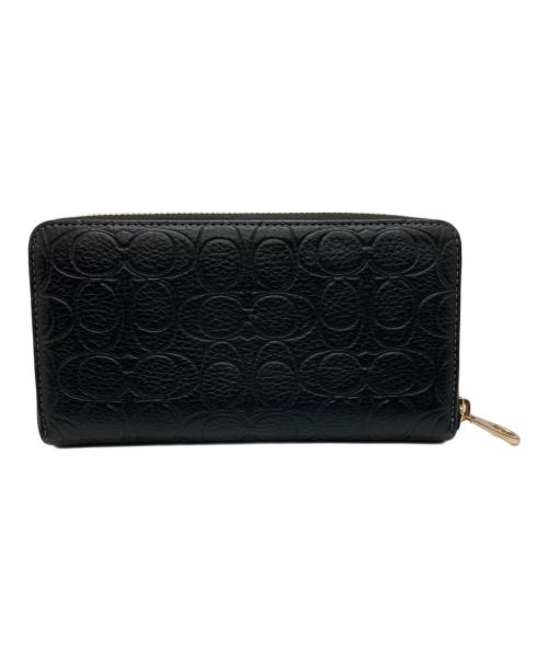 COACH（コーチ）COACH (コーチ) 長財布 ブラックの古着・服飾アイテム