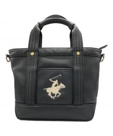BEVERLY HILLS POLO CLUB（ビバリーヒルズポロクラブ）の古着「2WAYショルダーバッグ」｜ブラック