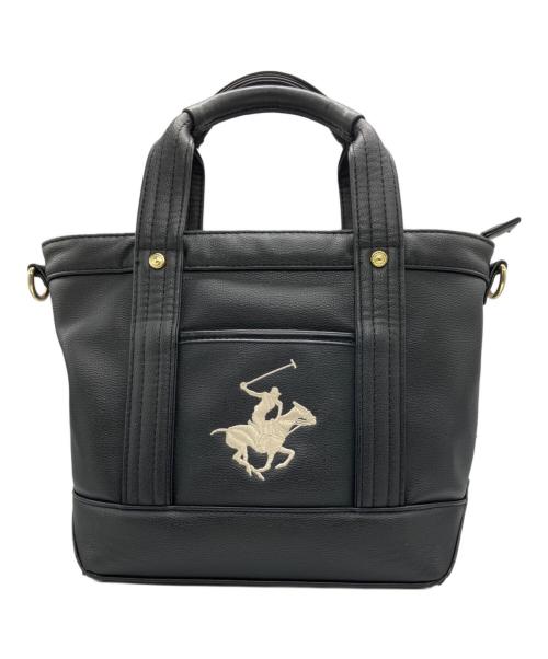 BEVERLY HILLS POLO CLUB（ビバリーヒルズポロクラブ）BEVERLY HILLS POLO CLUB (ビバリーヒルズポロクラブ) 2WAYショルダーバッグ ブラックの古着・服飾アイテム