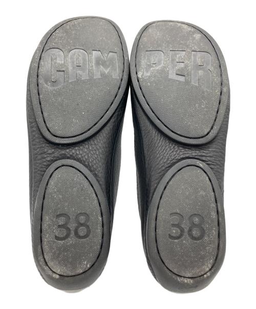CAMPER（カンペール）CAMPER (カンペール) スリッポン ブラック サイズ:SIZE38の古着・服飾アイテム