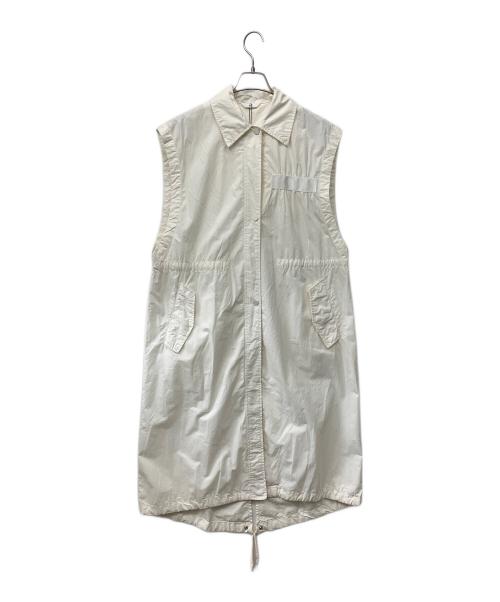 SLY（スライ）SLY (スライ) ノースリーブコート ホワイト サイズ:F 未使用品の古着・服飾アイテム