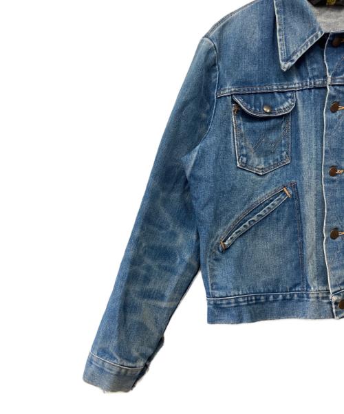Wrangler（ラングラー）Wrangler (ラングラー) デニムジャケット ブルー サイズ:Mの古着・服飾アイテム