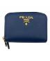 PRADA（プラダ）の古着「コンパクトウォレット」｜ブルー