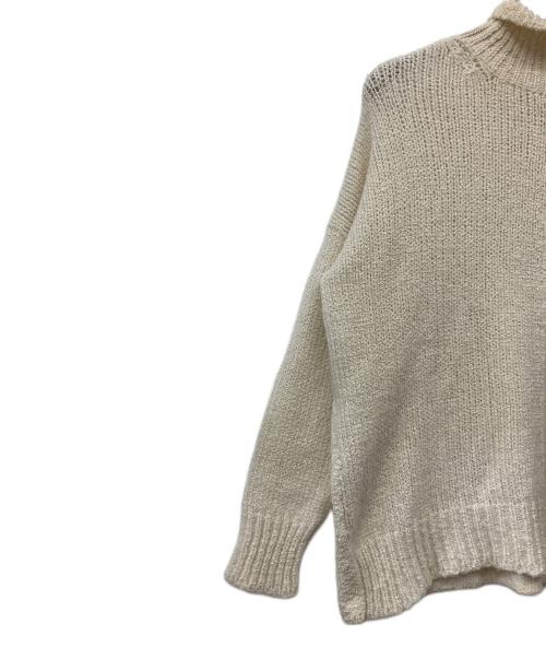 forte forte（フォルテ・フォルテ）forte forte (フォルテ・フォルテ) 厚手ニット ホワイト サイズ:Lの古着・服飾アイテム
